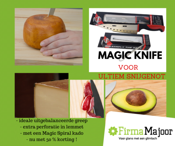 Magic Knife voor ultiem snijgenot